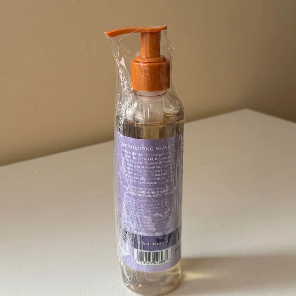 Tree Hut bare Moisturizing Shave Oil, Tahitian Bean, Vanilla, 7.7 Fl Oz